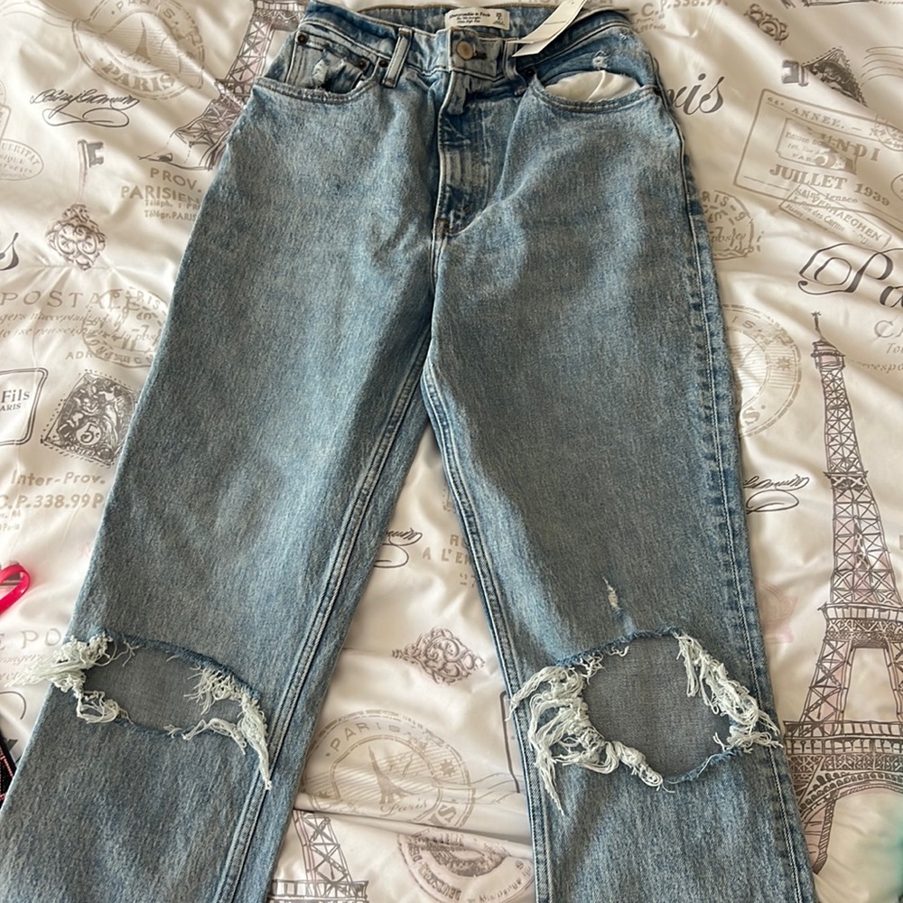 Abercrombie & Fitch 90s ultra high rise Jeans